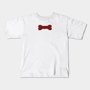 Plaid pattern with bone Kids T-Shirt